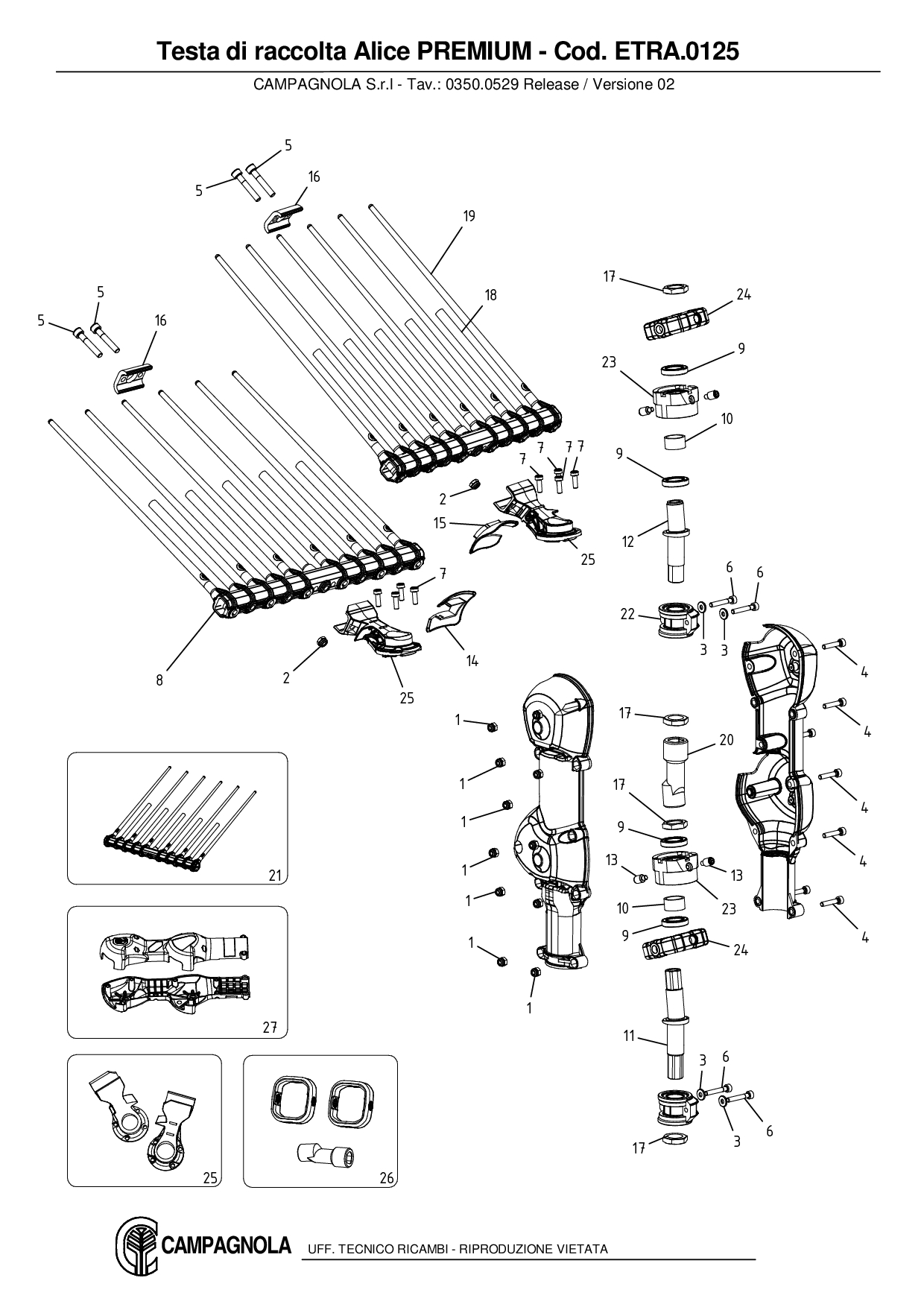 ETRA.0125_Testa di raccolta Alice PREMIUM